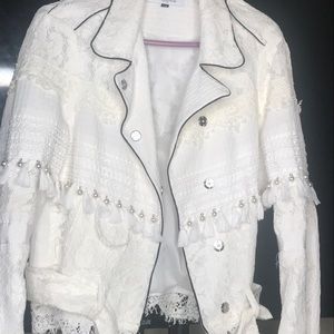 GREEDILOUS 2 piece summer season 2018 cream white